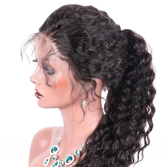 ✨CHARIS 24” 180% loose wave FULL LACE WIG W/BBY HR